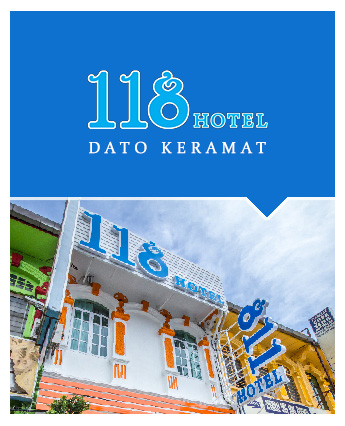 118 Hotel - Dato Keramt, Penang